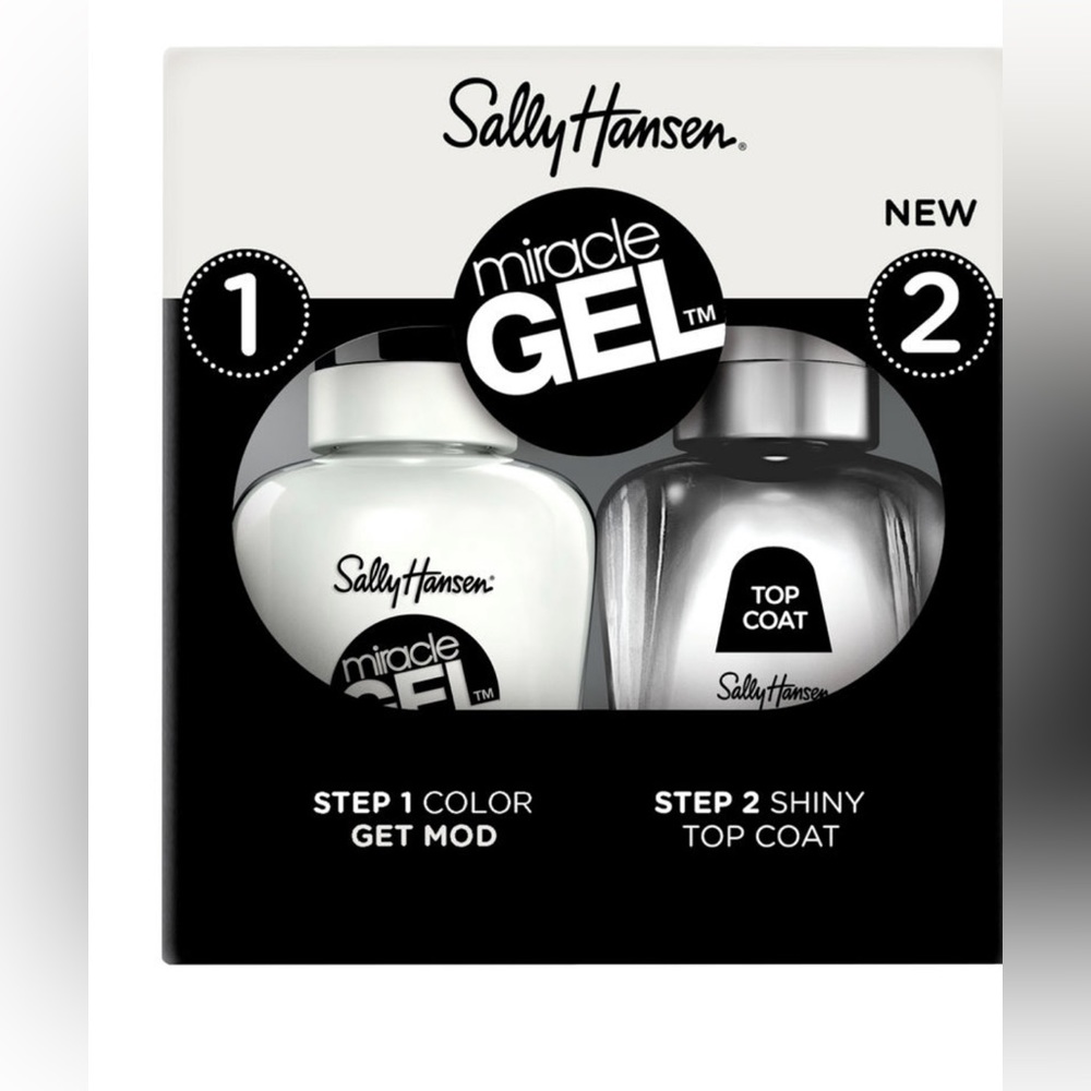 Sally Hansen, Miracle Gel™ Nail Colour-Duopack,Colour Get Mod 900, New unopened